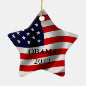 Obama Keramisch Ornament (Voorkant)