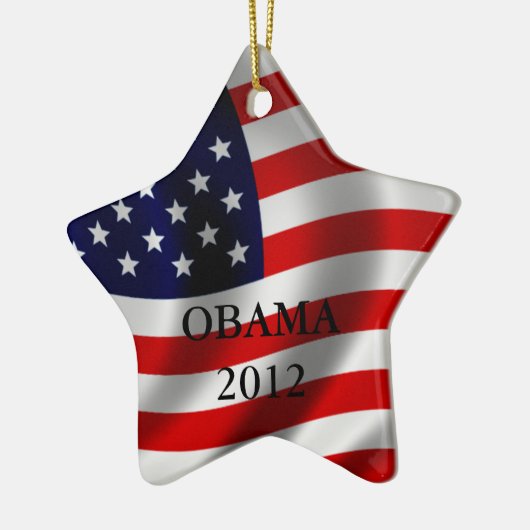 Obama Keramisch Ornament (Links)