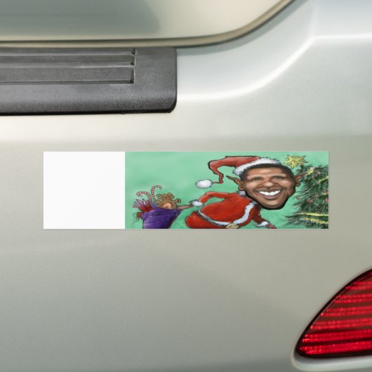 Obama Kerstmis Bumpersticker (Op auto)