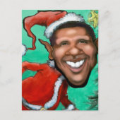Obama Kerstmis Feestdagenkaart (Voorkant)