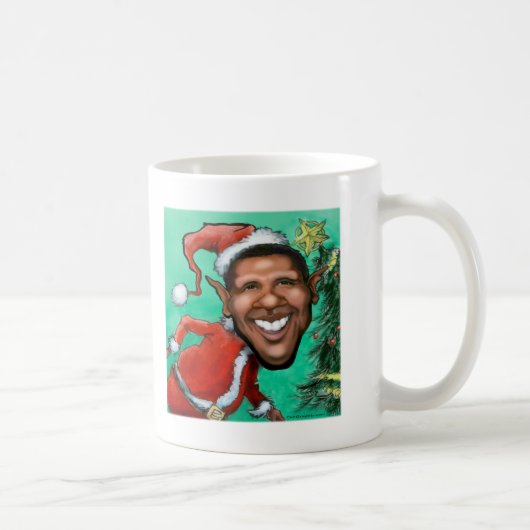 Obama Kerstmis Koffiemok (Rechts)