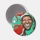 Obama Kerstmis Magneet (Voorkant / Achterkant)