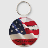 Obama Key ring Sleutelhanger (Voorkant)