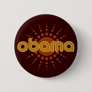 OBAMA - knop Ronde Button 5,7 Cm
