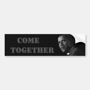 Obama/Kom samen Bumpersticker