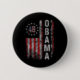 Obama krijgt 48 President Amerikaanse vlag als pre Ronde Button 5,7 Cm