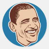 Obama Lapel Sticker Set (Voorkant)
