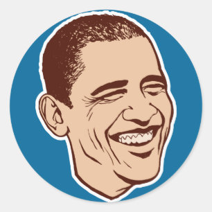 Obama Lapel Sticker Set
