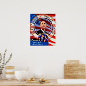 Obama, leider van Tomorrow_Poster Poster (Keuken)