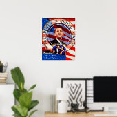 Obama, leider van Tomorrow_Poster Poster (Thuiskantoor)