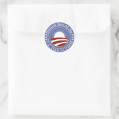 Obama Liar-in-Chief Ronde Sticker (Tas)
