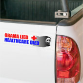 Obama Lied Bumpersticker (Op Truck)