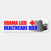 Obama Lied Bumpersticker (Voorkant)