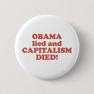Obama LIED! Ronde Button 5,7 Cm