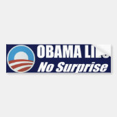 Obama Lies Bumpersticker (Voorkant)