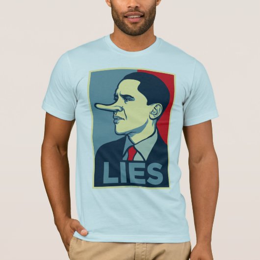Obama Lies Shirt (Voorkant)