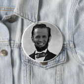 OBAMA LINCOLN RONDE BUTTON 4,0 CM (In situ)