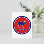 Obama Llama Briefkaart (Staand voorkant)
