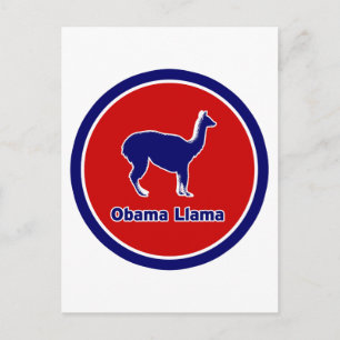 Obama Llama Briefkaart