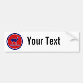 Obama Llama Bumpersticker (Voorkant)