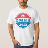 Obama Logo 2012 T-shirt (Voorkant)