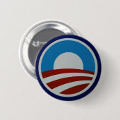 Obama-logo-712385 Ronde Button 5,7 Cm (Voorkant /achterkant)
