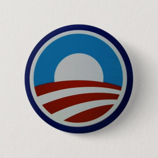 Obama-logo-712385 Ronde Button 5,7 Cm