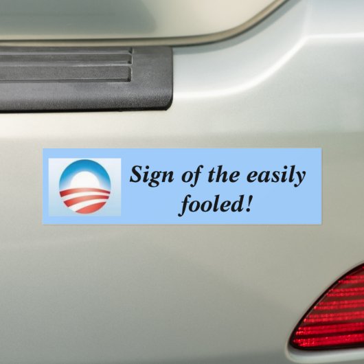 Obama Logo Bumpersticker (Op auto)