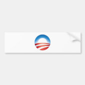Obama Logo Bumpersticker (Voorkant)