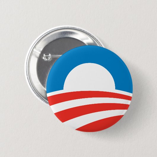 Obama Logo Button (Voorkant /achterkant)