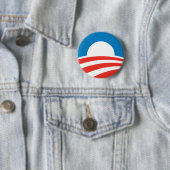 Obama Logo Button (In situ)