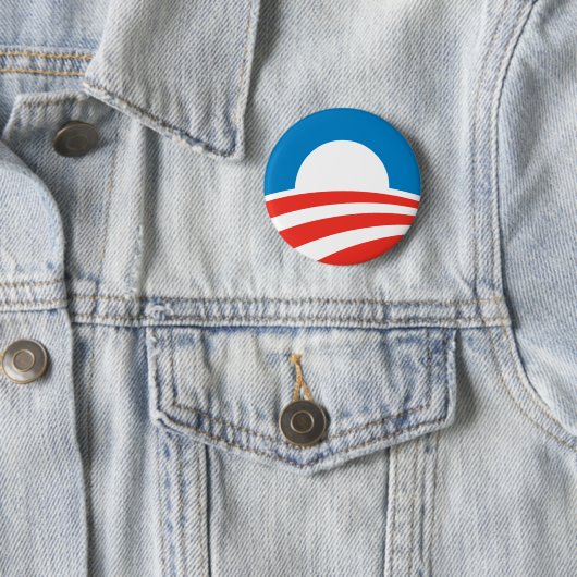 Obama Logo Button (In situ)