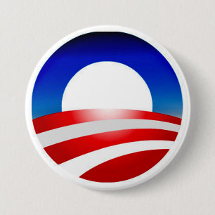 Obama Logo Design Zazzle Products Ronde Button 7,6 Cm