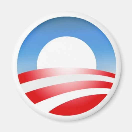 Obama Logo Magneet (Voorkant)