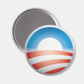 Obama Logo Magneet (Voorkant / Achterkant)