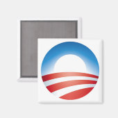 Obama Logo Magneet (Voorkant / Achterkant)
