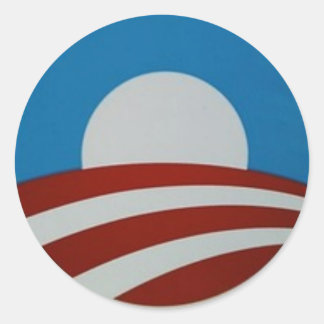 Obama-logo Ronde Sticker