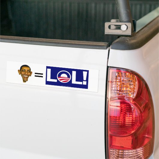 obama=lol bumpersticker (Op Truck)