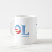Obama LOL Koffiemok (Voorkant links)
