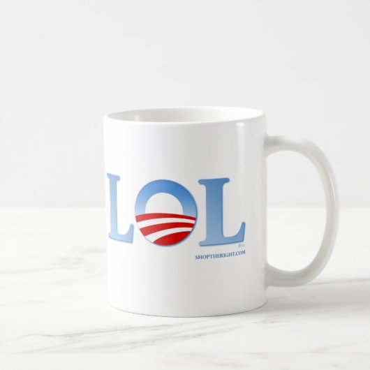 Obama LOL Koffiemok (Rechts)