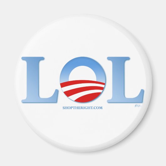 Obama LOL Magneet (Voorkant)
