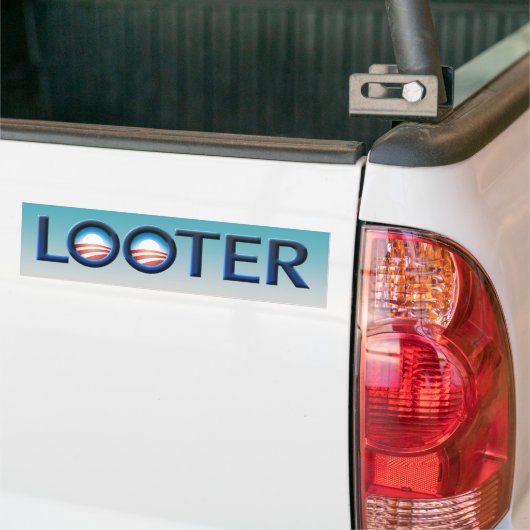Obama Looter Bumpersticker (Op Truck)