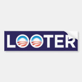 Obama Looter Bumpersticker (Voorkant)