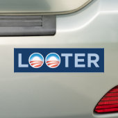 Obama Looter Bumpersticker (Op auto)