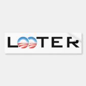 Obama Looter Bumpersticker (Voorkant)