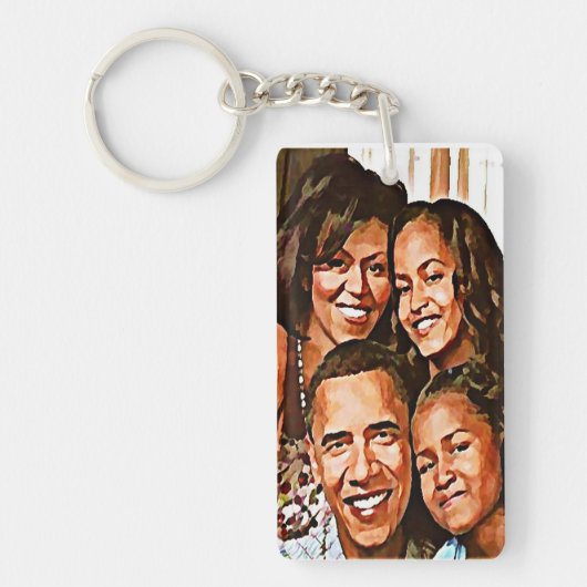 Obama Love_ Sleutelhanger (Voorkant)