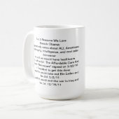Obama Lovers Mug Koffiemok (Voorkant links)