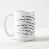 Obama Lovers Mug Koffiemok (Links)