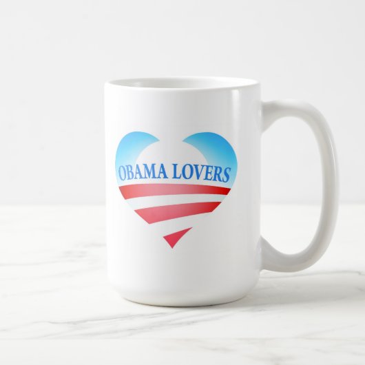 Obama Lovers Mug Koffiemok (Rechts)