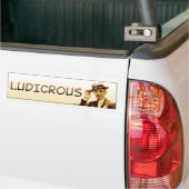 Obama: Ludicuul Bumpersticker (Op Truck)